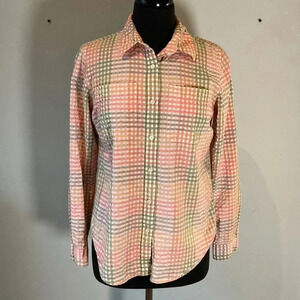 L.L. Bean | Plaid Long Sleeve Button  Down